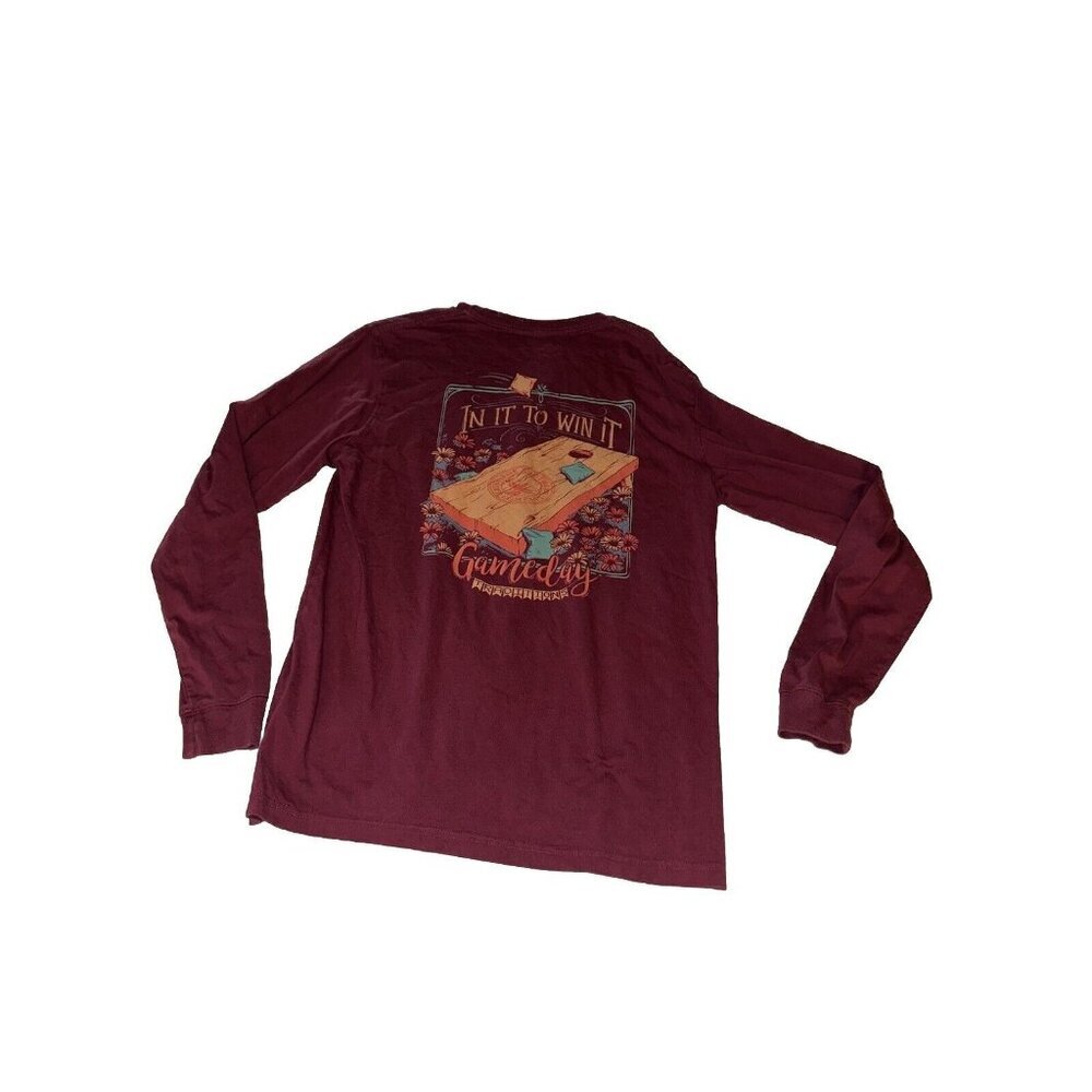 Women’s Southern Company Shirt T-shirt Long Sleeve In It To Win It Medium